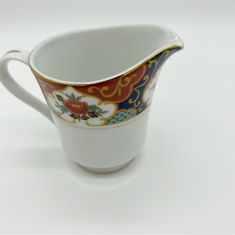 Sugar Creamer Set Momoyama Fine China Kyoto Pattern Japan Vintage Retired - Picture 7 of 13